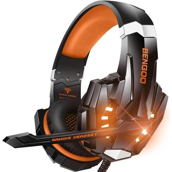 G9000 Stereo Gaming Headset for PS4 PC Xbox One PS5 Controller